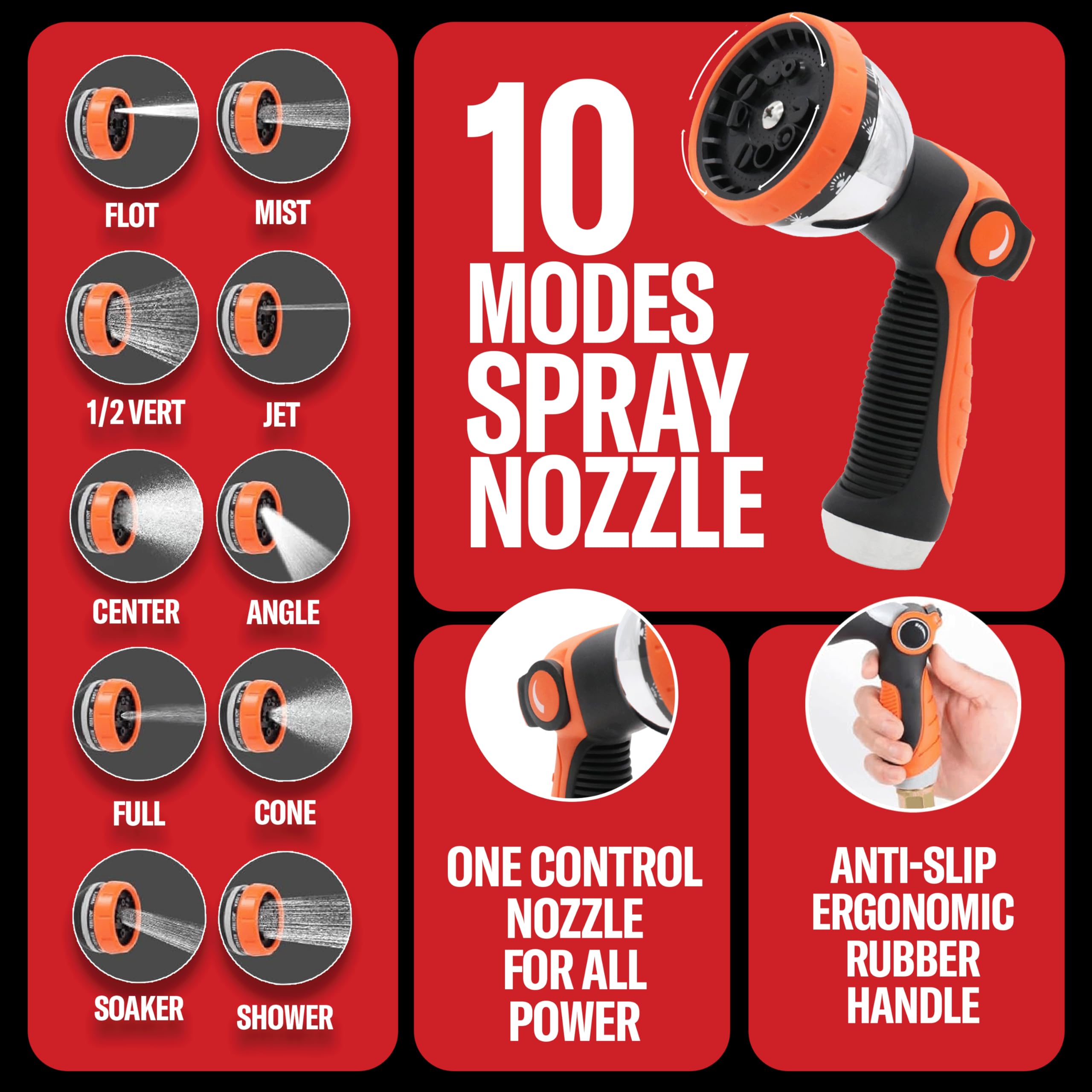 Hyper Hose naval brass connectors resist leaks for a secure outdoor connection