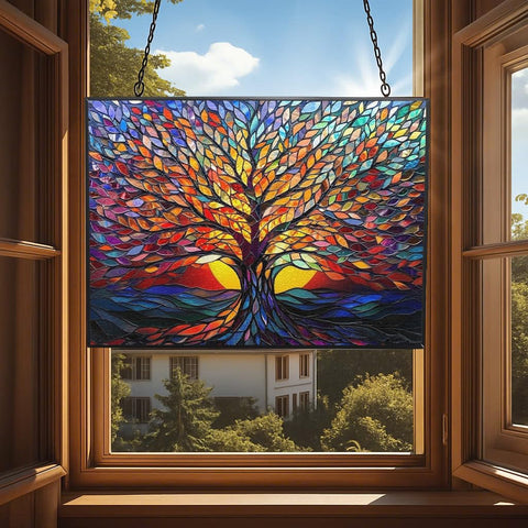 HYPESTYLE Tree of Life design adds a meaningful focal point to entryways.