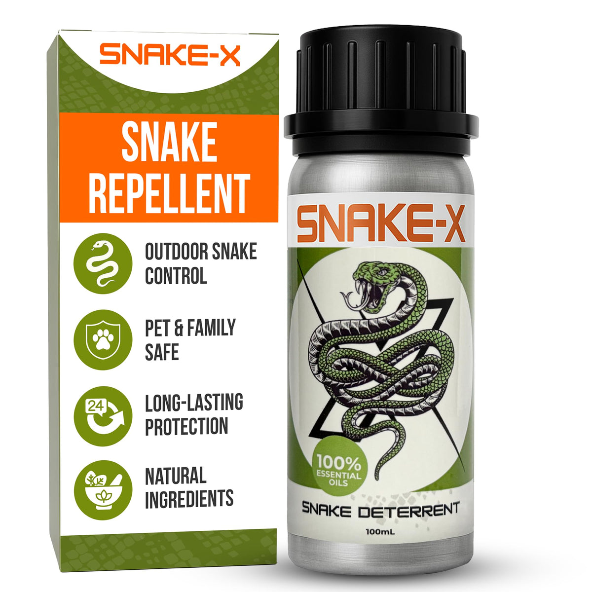 Hyphen X Snake-X outdoor bottle pour enables easy yard protection.