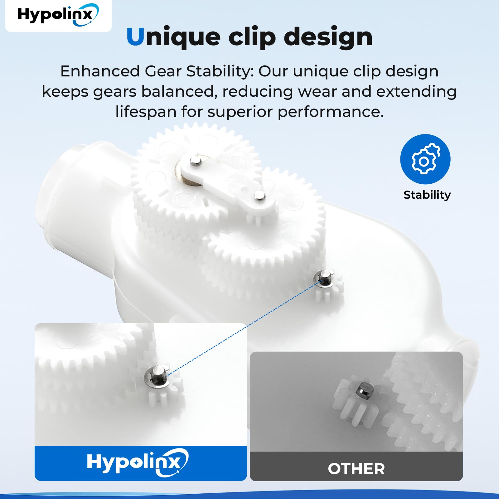 Durable Hypolinx crack-resistant case with reinforced ribs resists cracking under pressure.