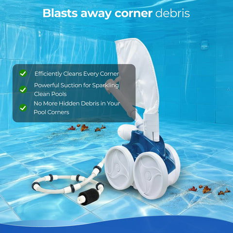 Hypolinx Polaris B5 cleaning action powers away grime from hard-to-reach areas.