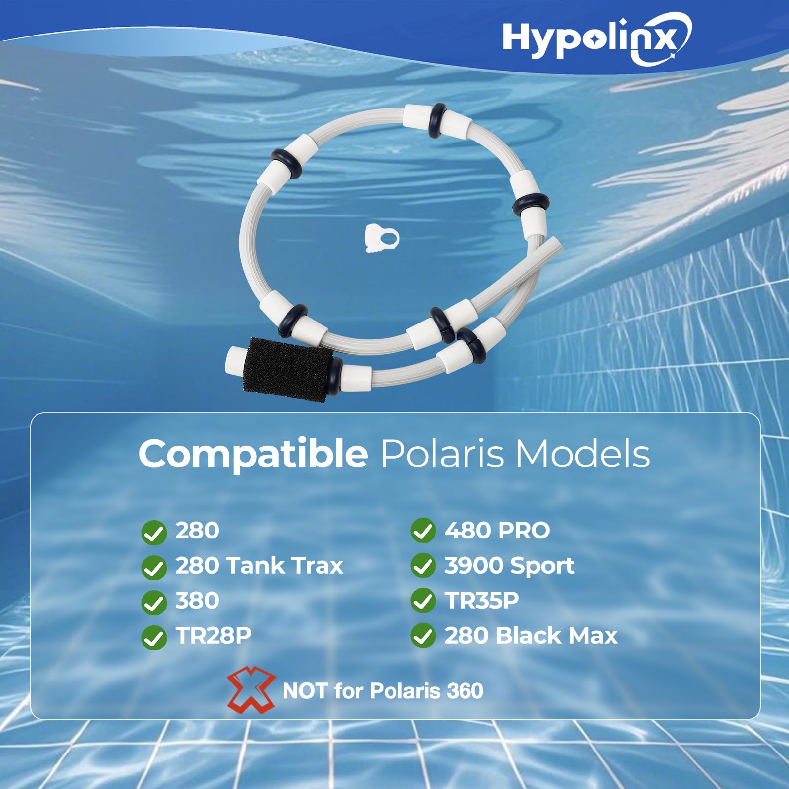 Hypolinx Polaris B5 wear rings provide secure fit and smoother operation.
