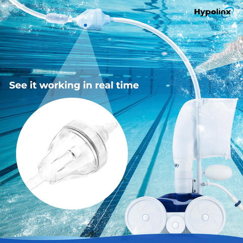 Hypolinx Polaris backup valve kit enables easy inspection of internal operation.