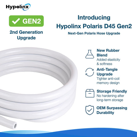 Hypolinx Gen2 hose maintains underwater balance for steady gliding.