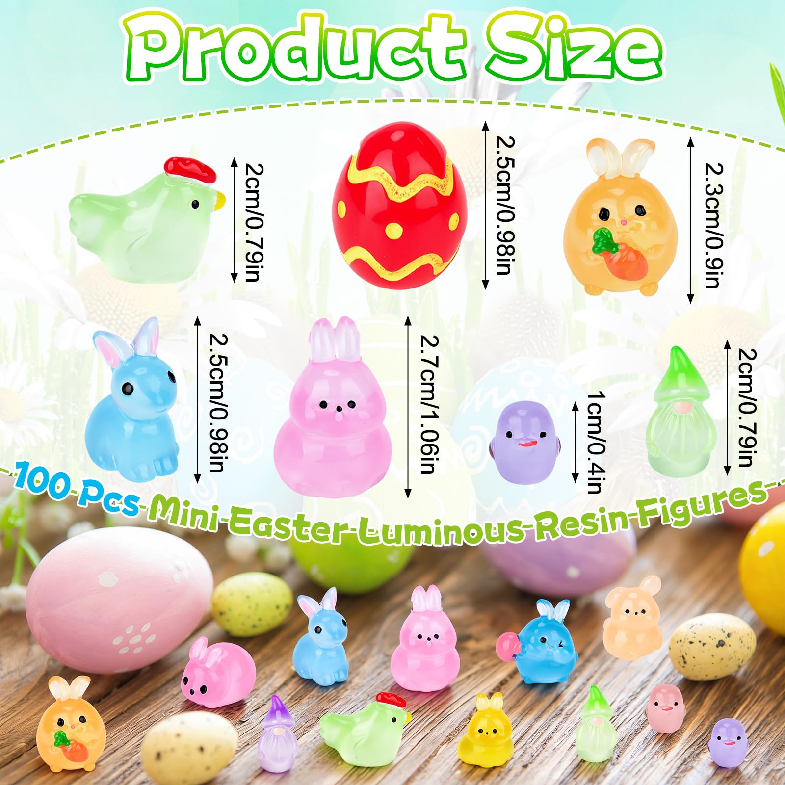 Hysagtek Easter Blind Bag bunny, a cute glow ready figure for shelves.