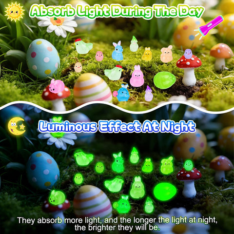 Hysagtek Easter Blind Bag chick, charming glow figure for Easter displays.