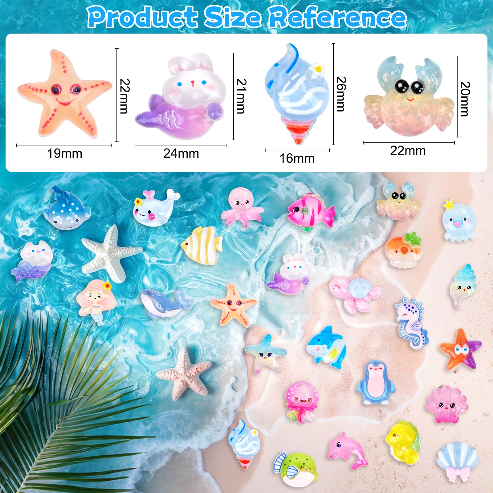 Hysagtek turtle resin glow figurine ideal for fairy gardens and fish tanks.