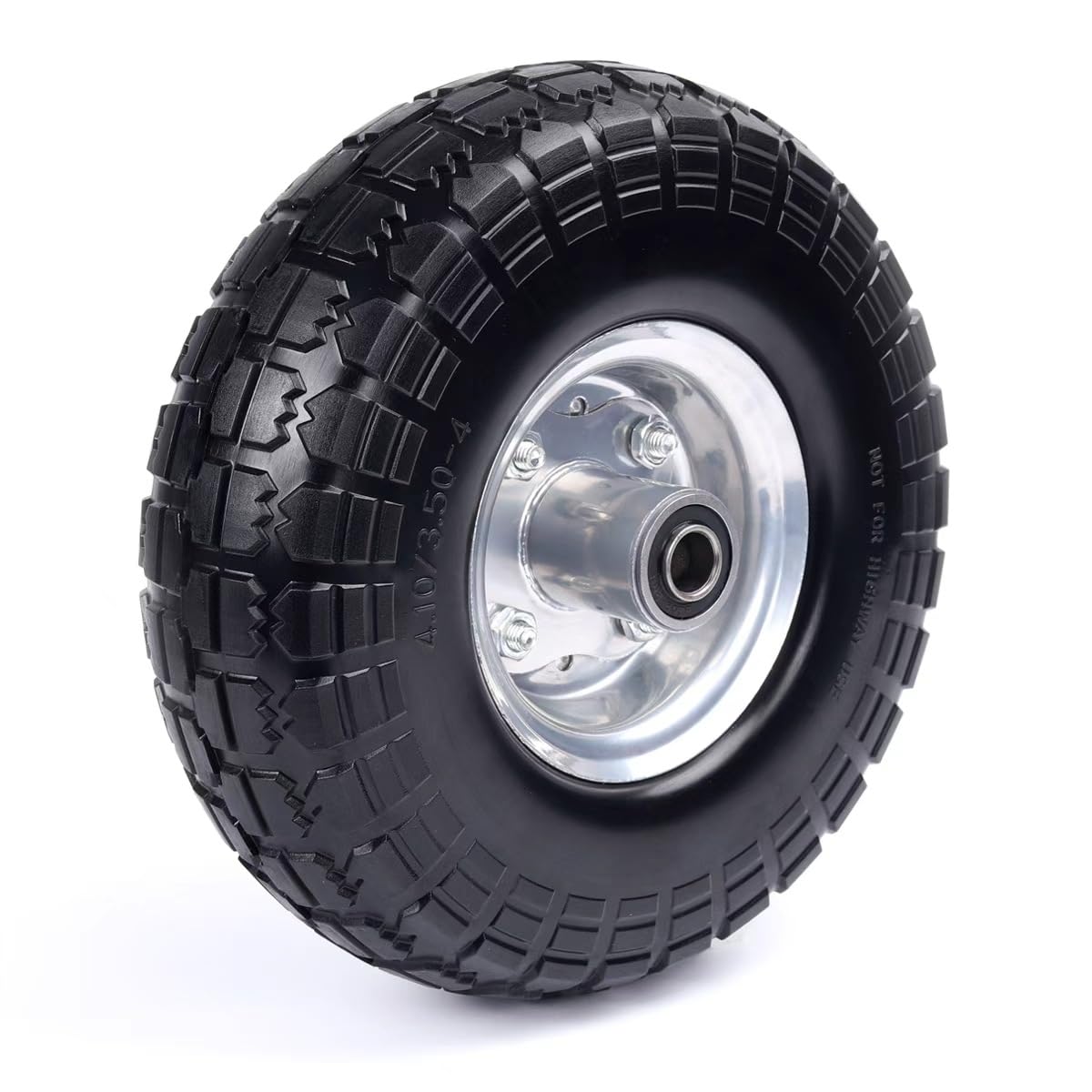 Hyssk solid PU wheel designed for heavy-load performance.