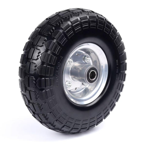 Hyssk solid PU wheel designed for heavy-load performance.