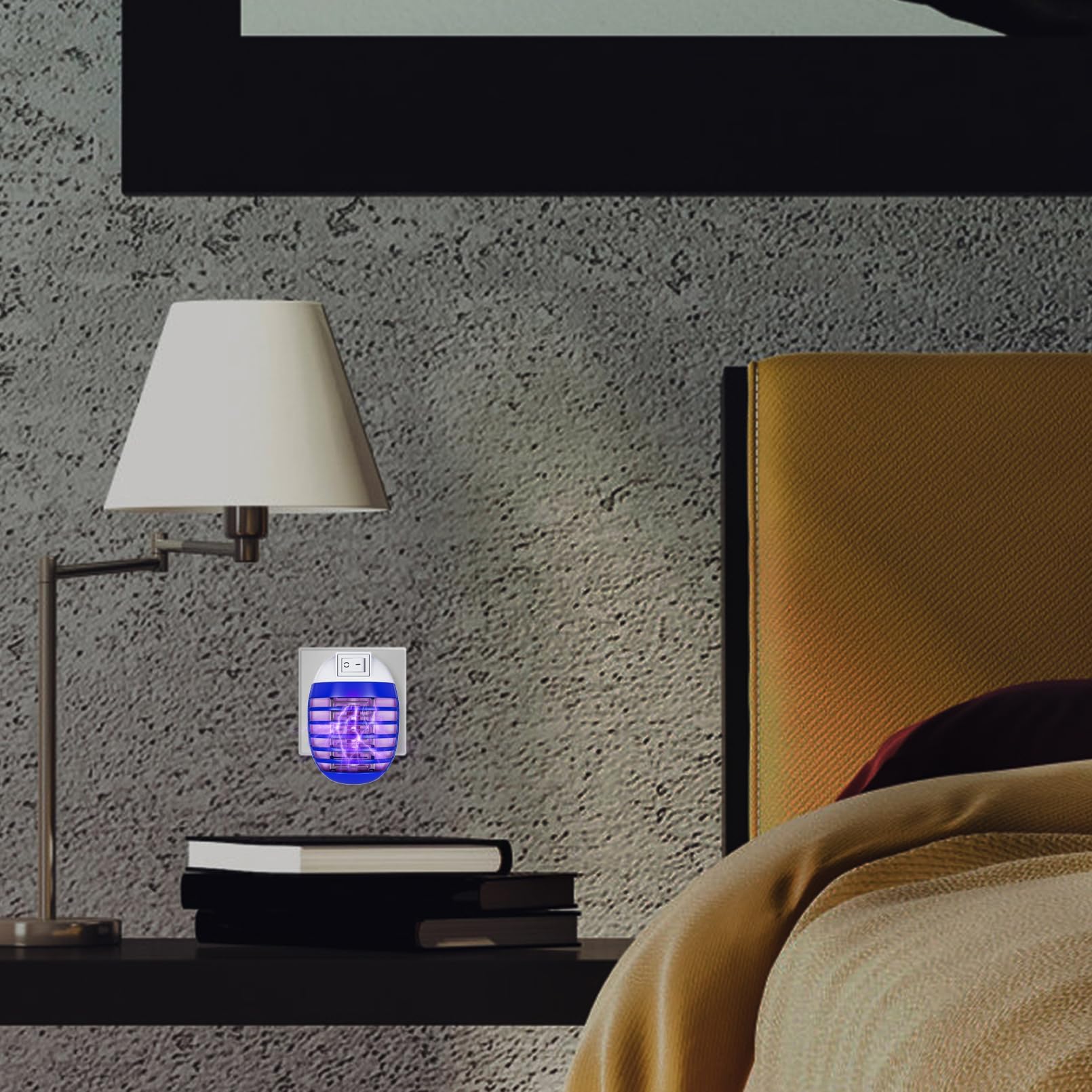 Hywean Zapper wall mounted in living room for convenience