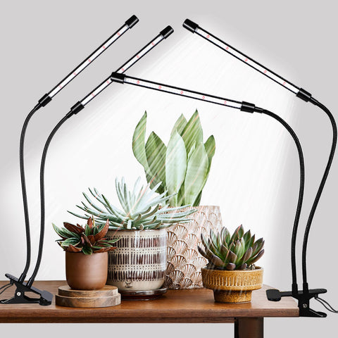Hywyimlait grow light clip bars illuminate indoor plants evenly