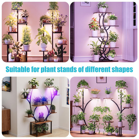 Hywyimlait suits flowers, vegetables, and succulents with balanced spectrum.