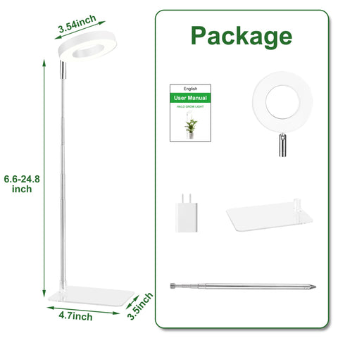 Hywyimlait White Grow Light three spectra support diverse plant needs.