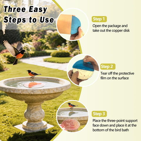 HYXBXSS bird-friendly habitat pattern attracts more birds to the garden