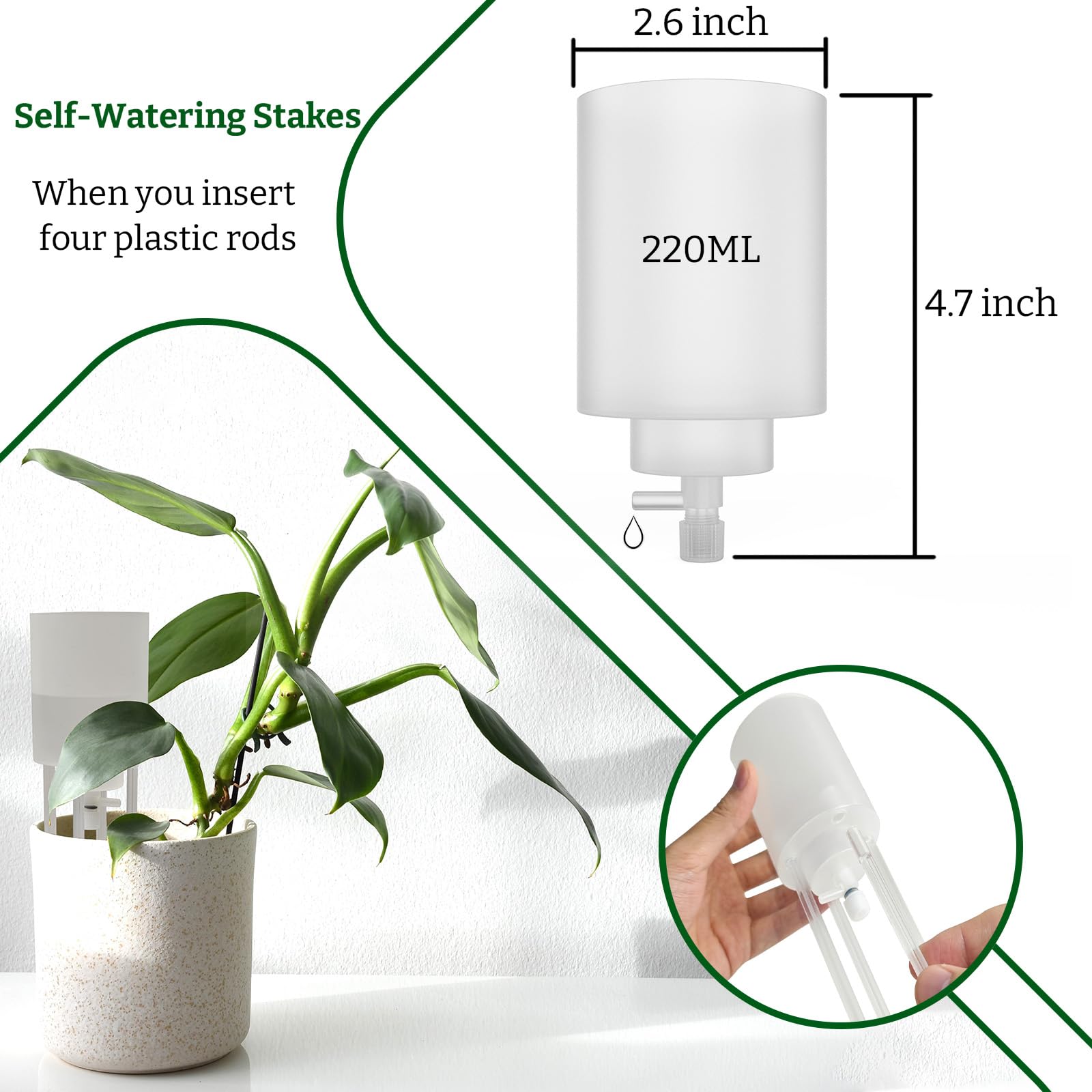 HYYZ Dripper Pro flow control knob demonstrates adjustable drip speed.