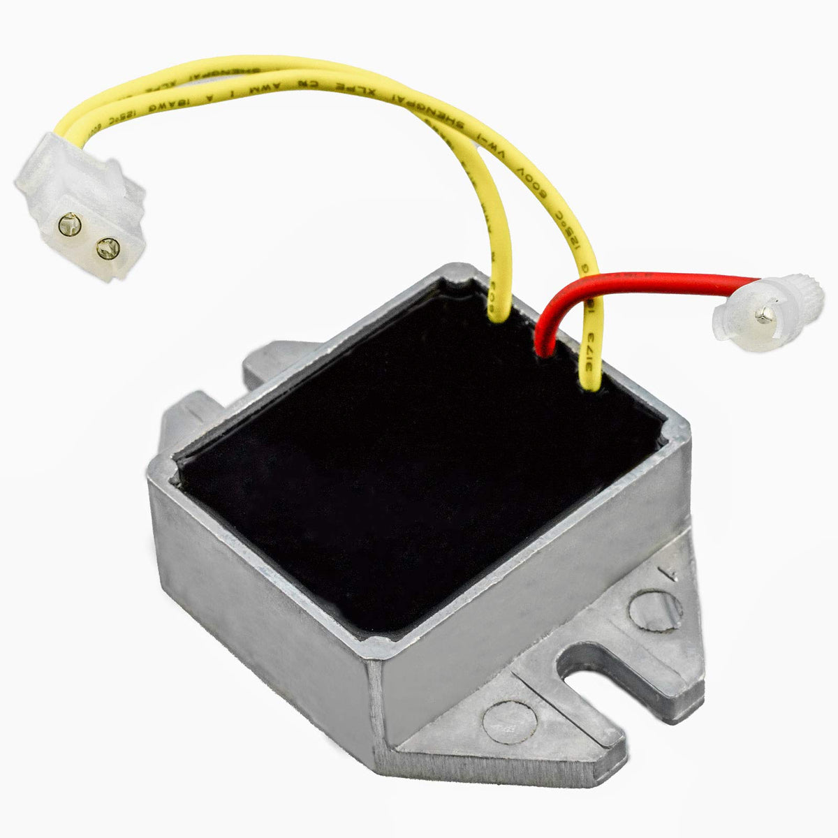 HZ 12V voltage regulator close-up for Briggs & Stratton engines, ready replacement.