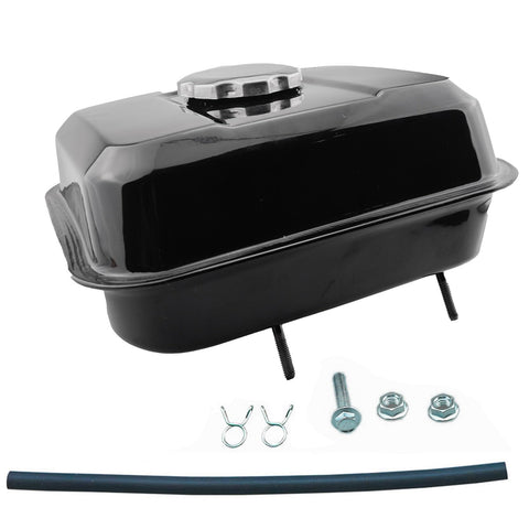 HZ gas fuel tank for CR950 and CR750 engines shows steady fuel delivery in use