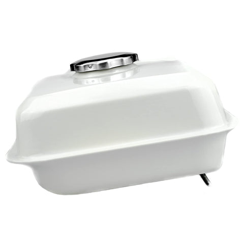 HZ gas fuel tank kit contents displayed for quick, tool-free installation.