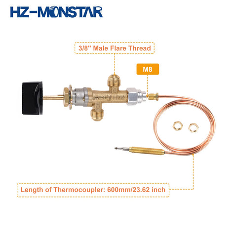 HZ-MONSTAR push button igniter for rapid ignition