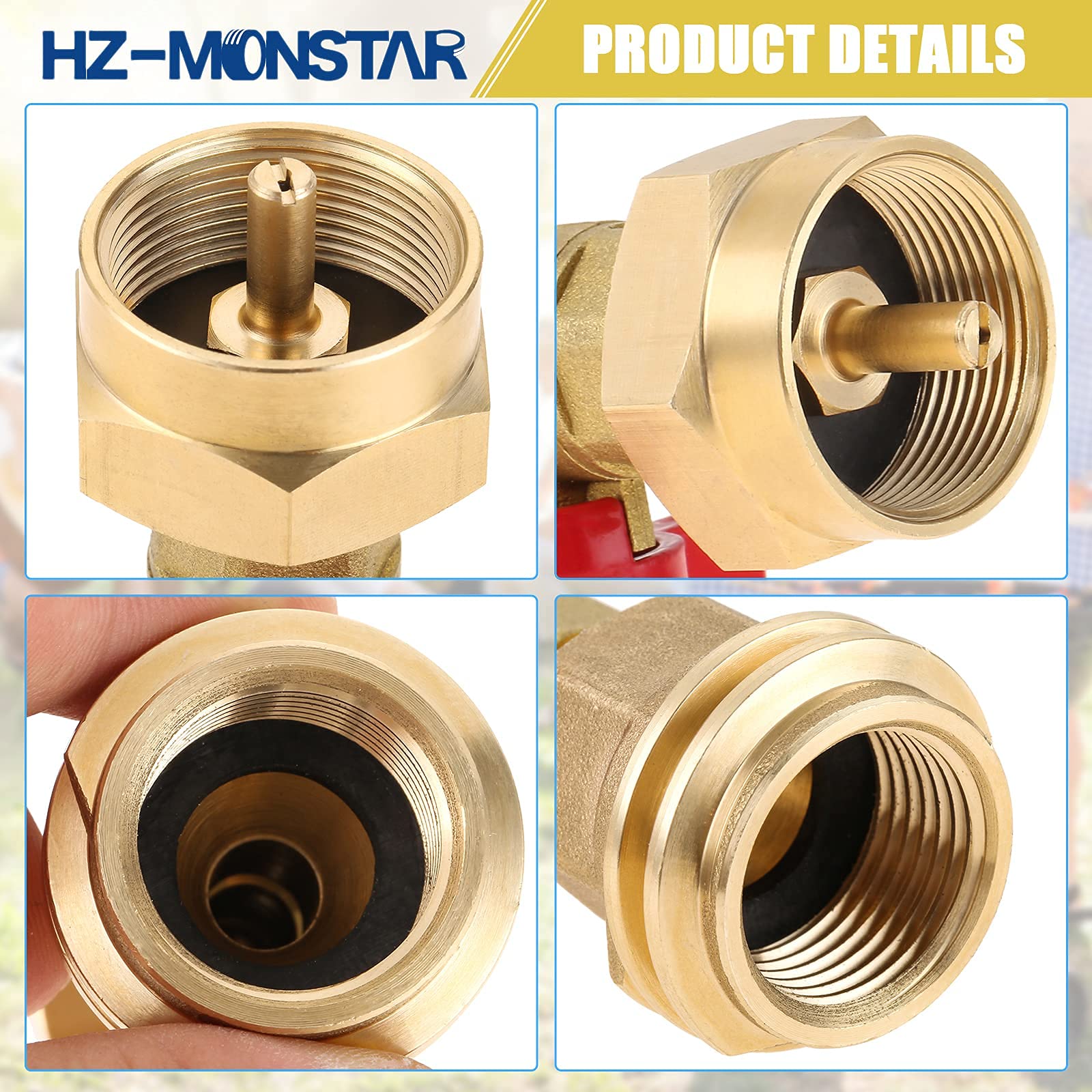 HZ-MONSTAR one-year warranty and support for outdoor cooking accessories.