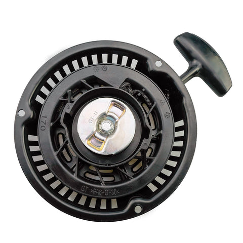 HZ recoil starter components with rope, spring, and pulley for durable performance.