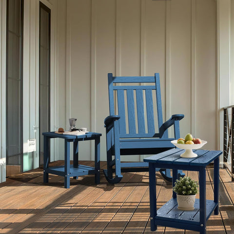 HZLBZYON Low-maintenance finish keeps the table looking fresh with simple cleaning.