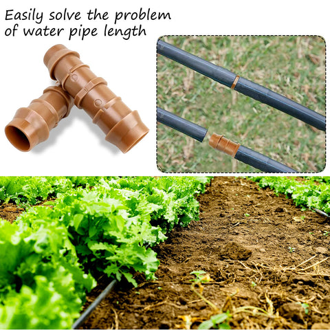 HZMM 1/2-inch tubing connected to fittings ensures reliable water flow