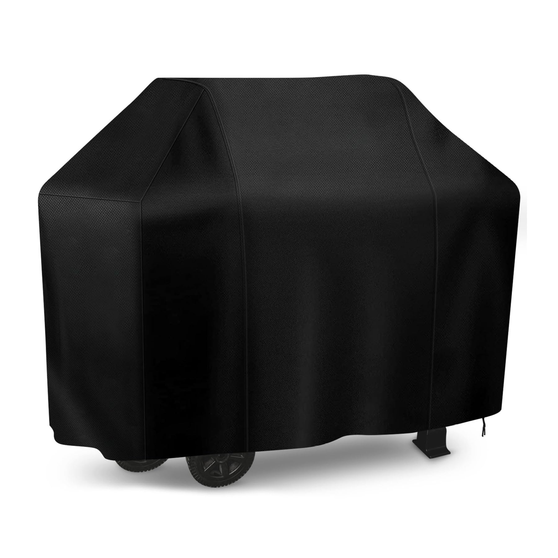 i COVER 58-inch grill cover protects outdoor grills from rain and dust.