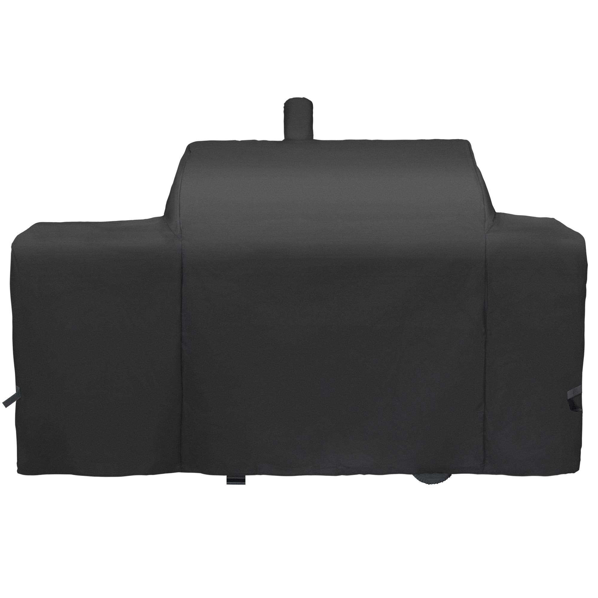 i COVER grill cover for Oklahoma Joe's Longhorn shields against rain and sun damage.