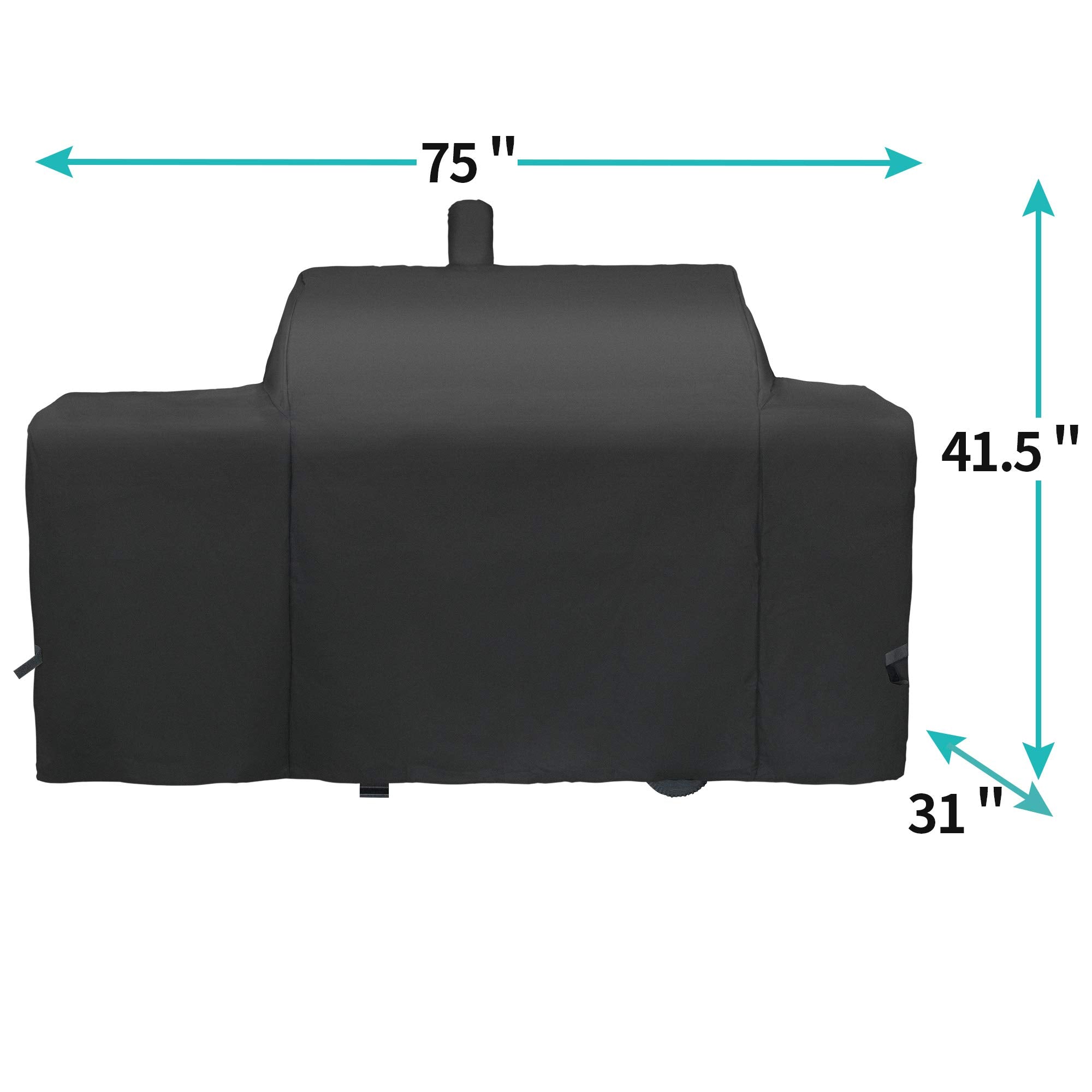 i COVER weatherproof outdoor protection for Oklahoma Joe's grill and smoker combos.