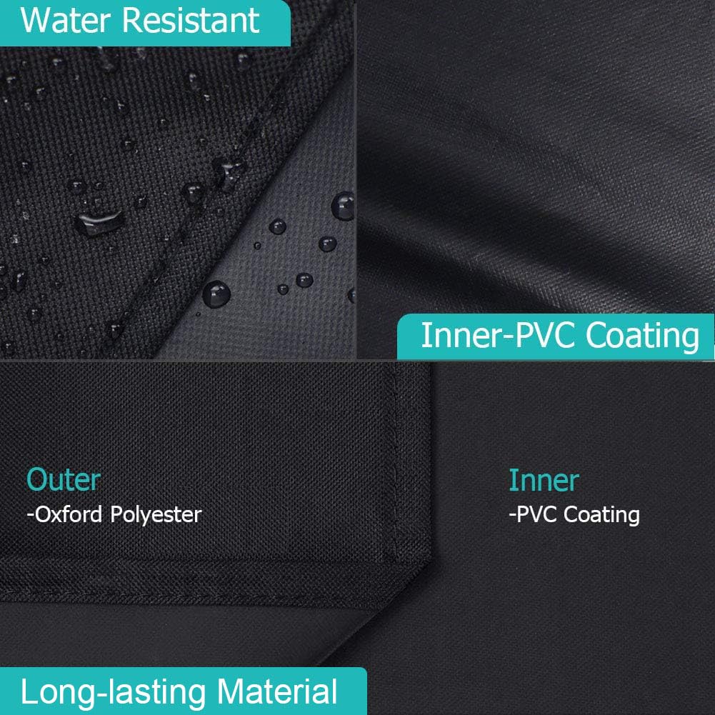 i COVER water-repellent finish makes cleaning easy after outdoor use.