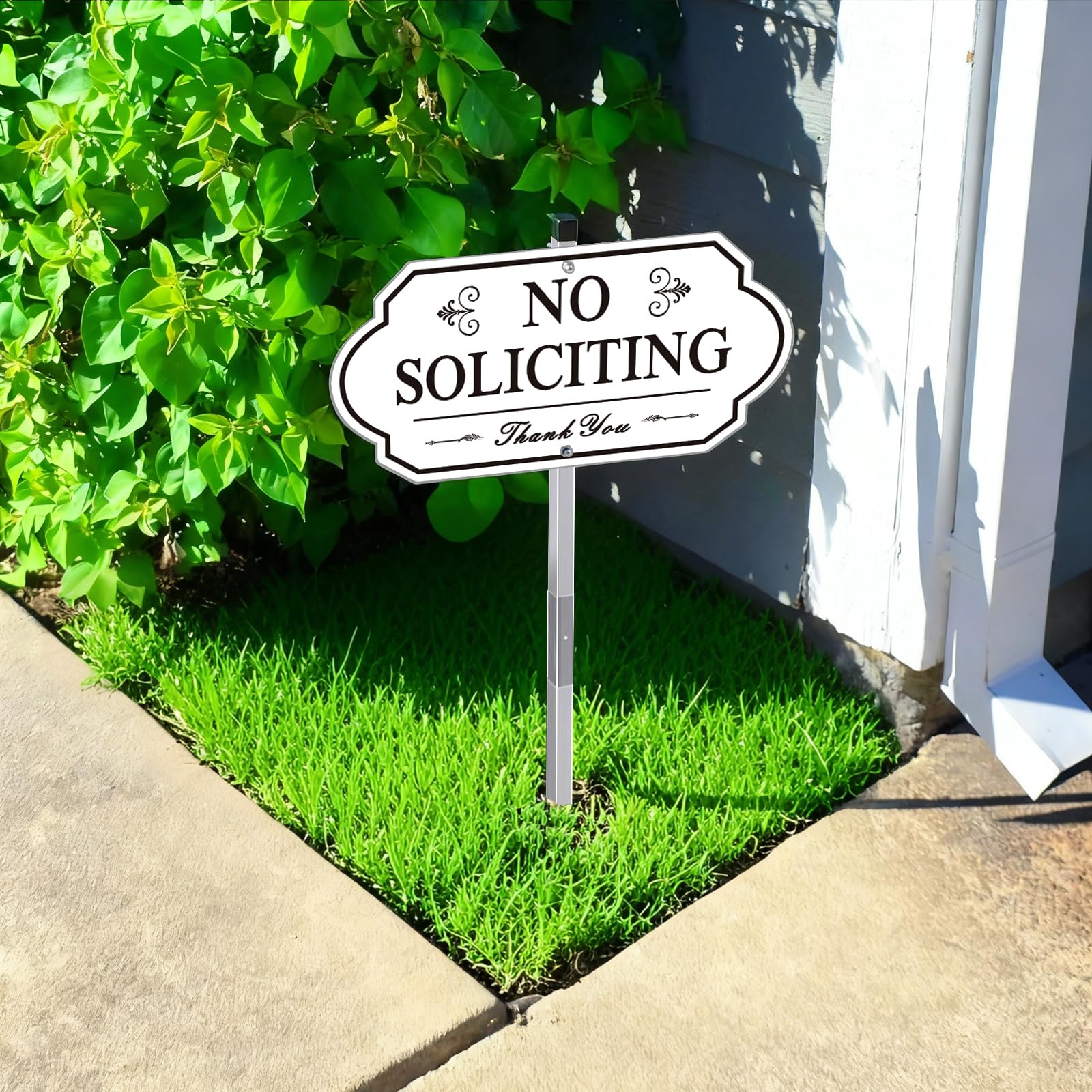 i-CowFun durable aluminum sign shows 50 mil thickness for longevity.