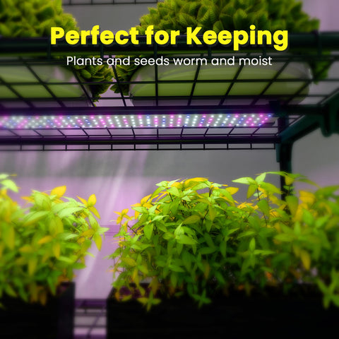 i-SUNSHORE indoor greenhouse clear PVC cover enables visibility and ventilation