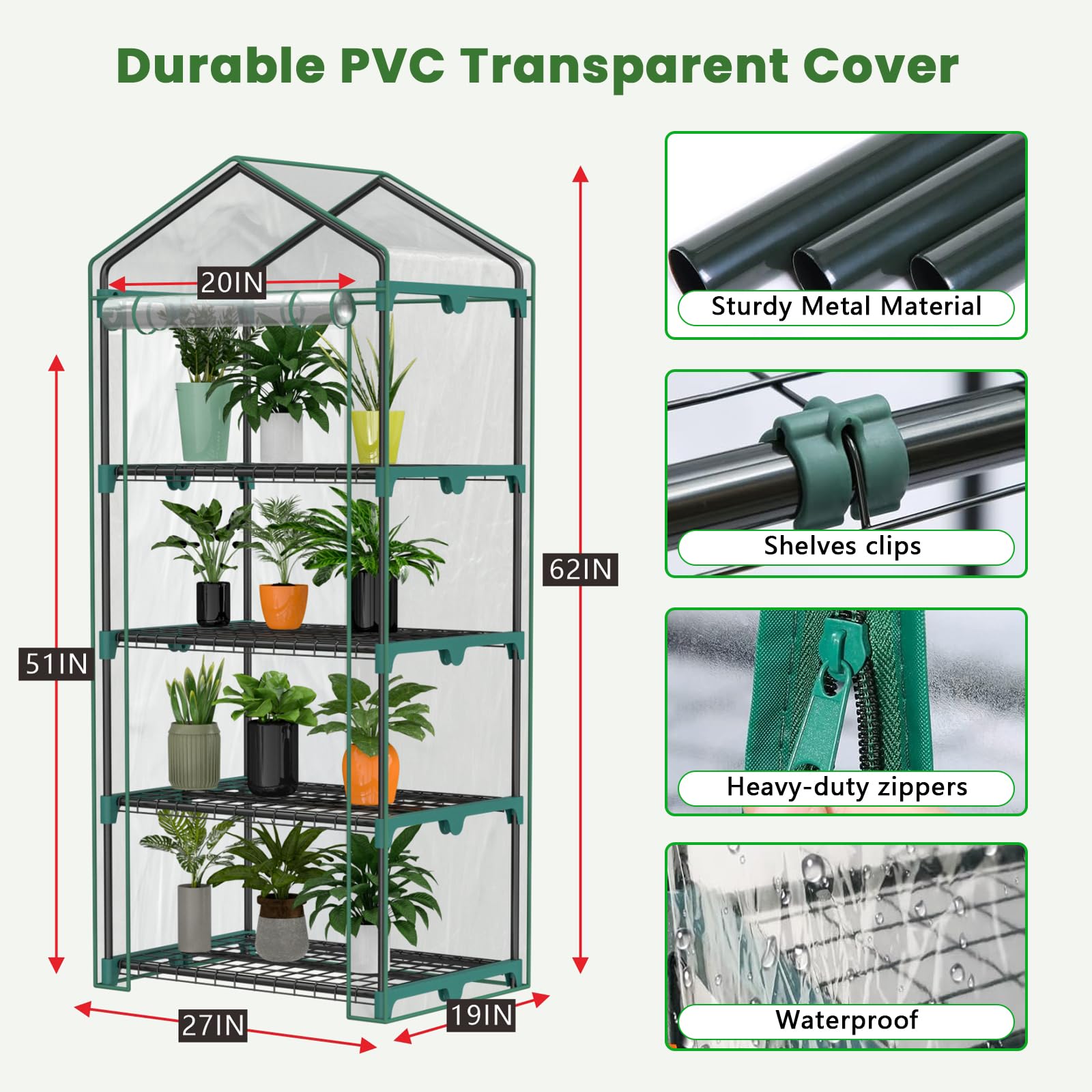 i-SUNSHORE indoor greenhouse compact space fitting small areas