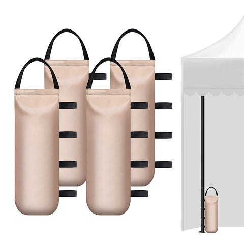 IALNAI heavy sand bags for canopies provide windproof stability in a 4-pack