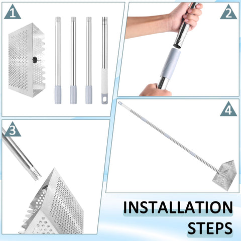 IAOVAW All‑in‑one beach tool for raking, sifting, and cleanup