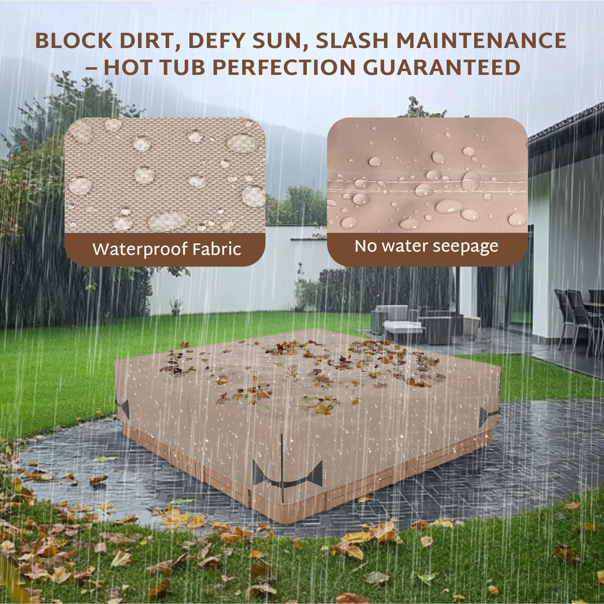 iBirdie weatherproof coating adds water resistance for rainy seasons.