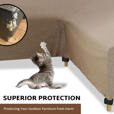 iBirdie side-vents promote airflow to keep cushions drier