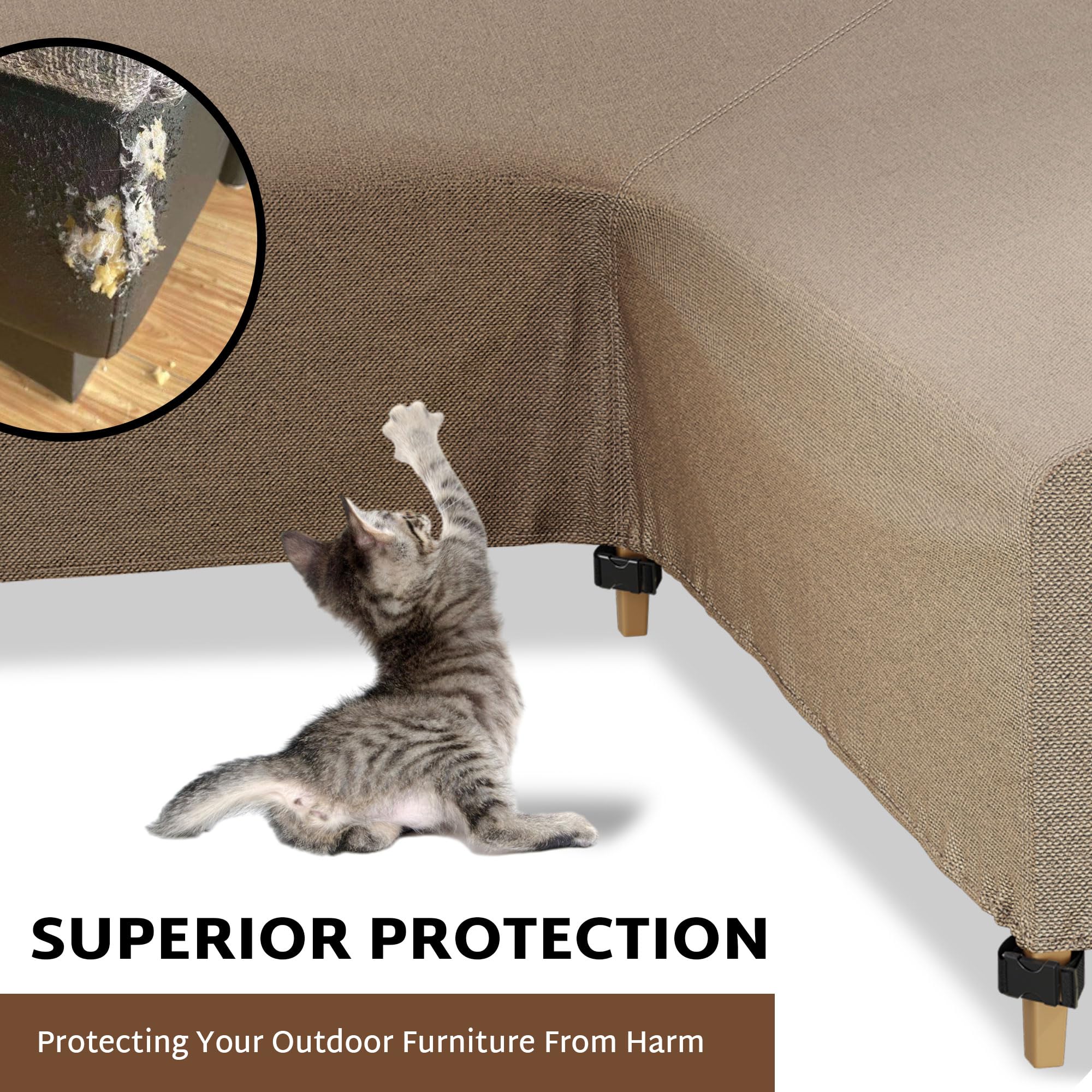 iBirdie weatherproof cover comes with a 12-month warranty and responsive customer service.