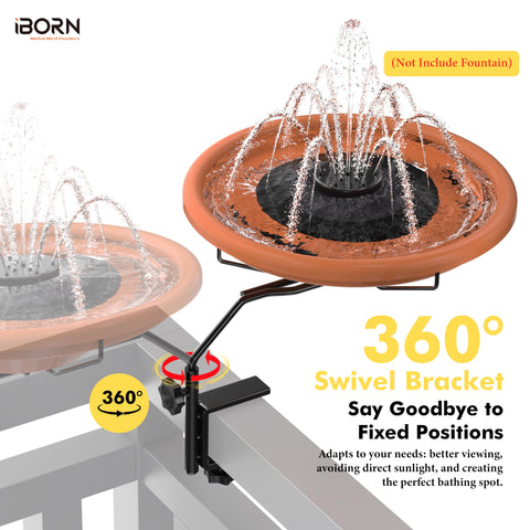 iBorn all-weather durability resists sun, rain, and freezing for year-round use.