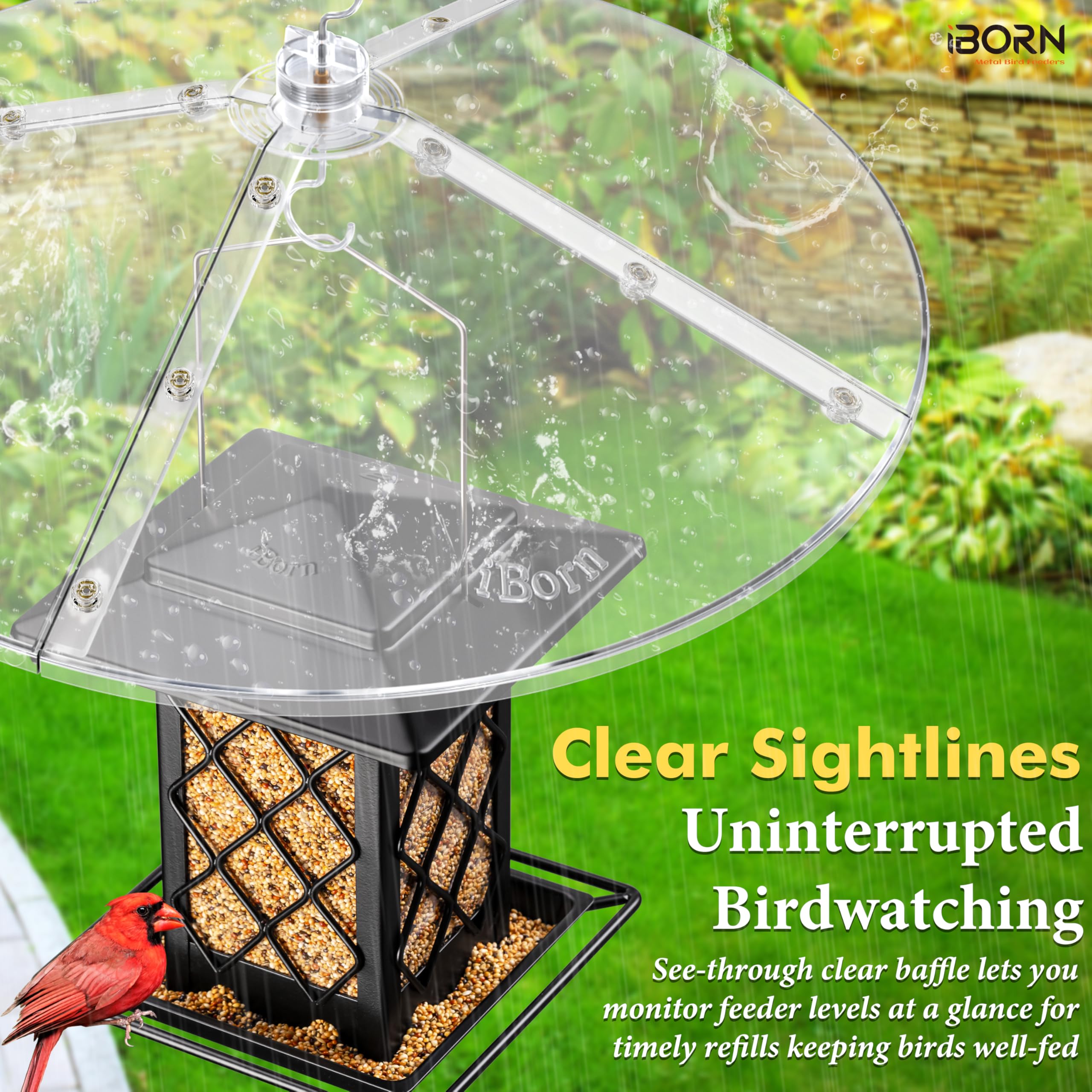 iBorn patent interlocking design seals gaps to prevent water intrusion
