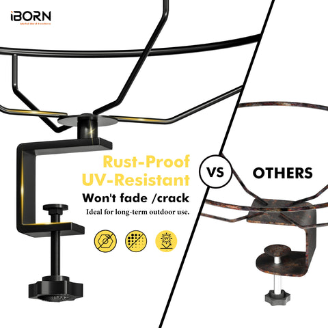 iBorn height adjustable support keeps the bowl elevated