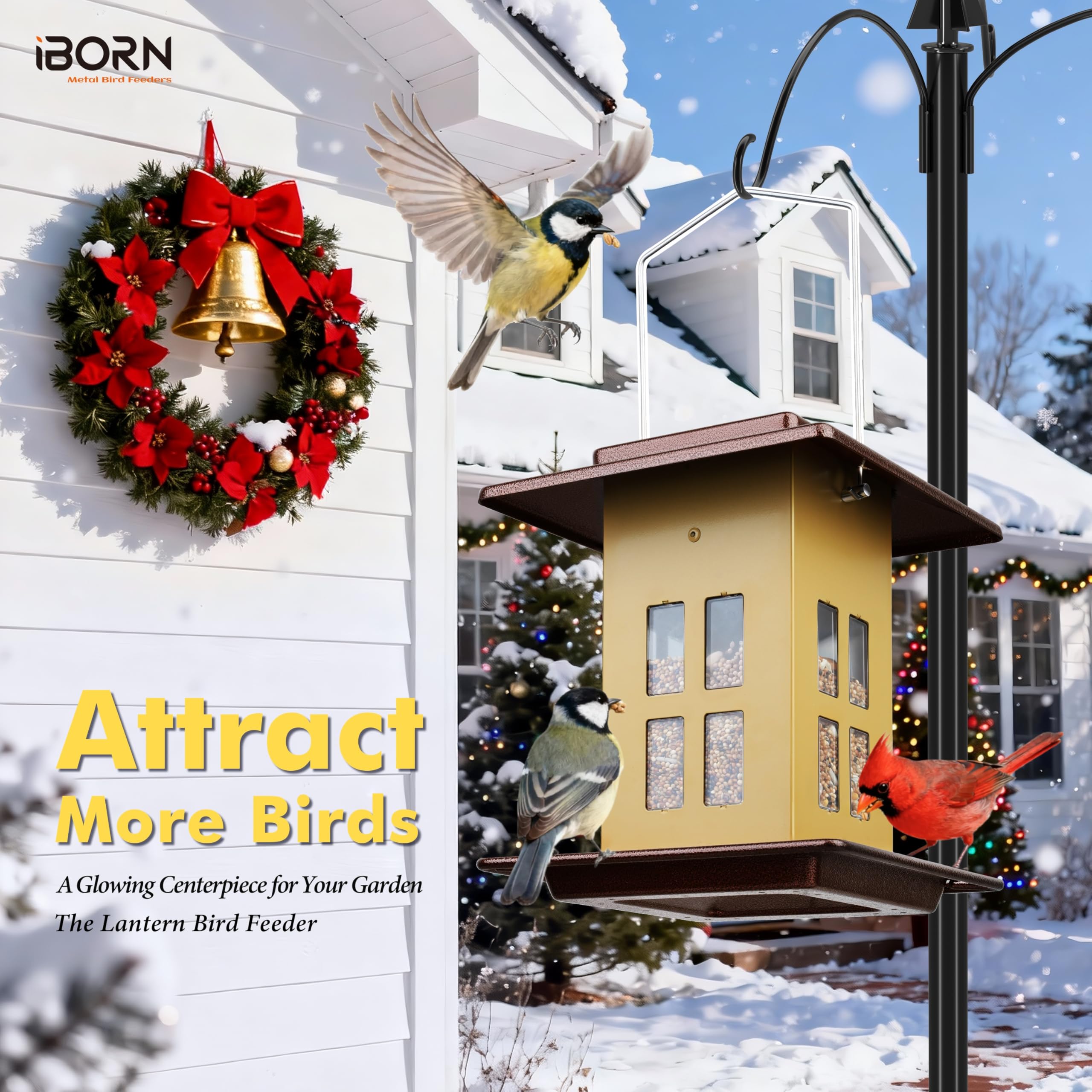 iborn bird feeder after-sales-service provides support and replacements