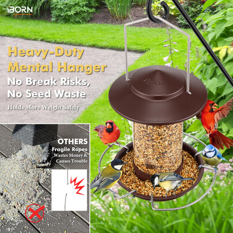 iBorn detachable T Bar for thorough, tool-free cleaning