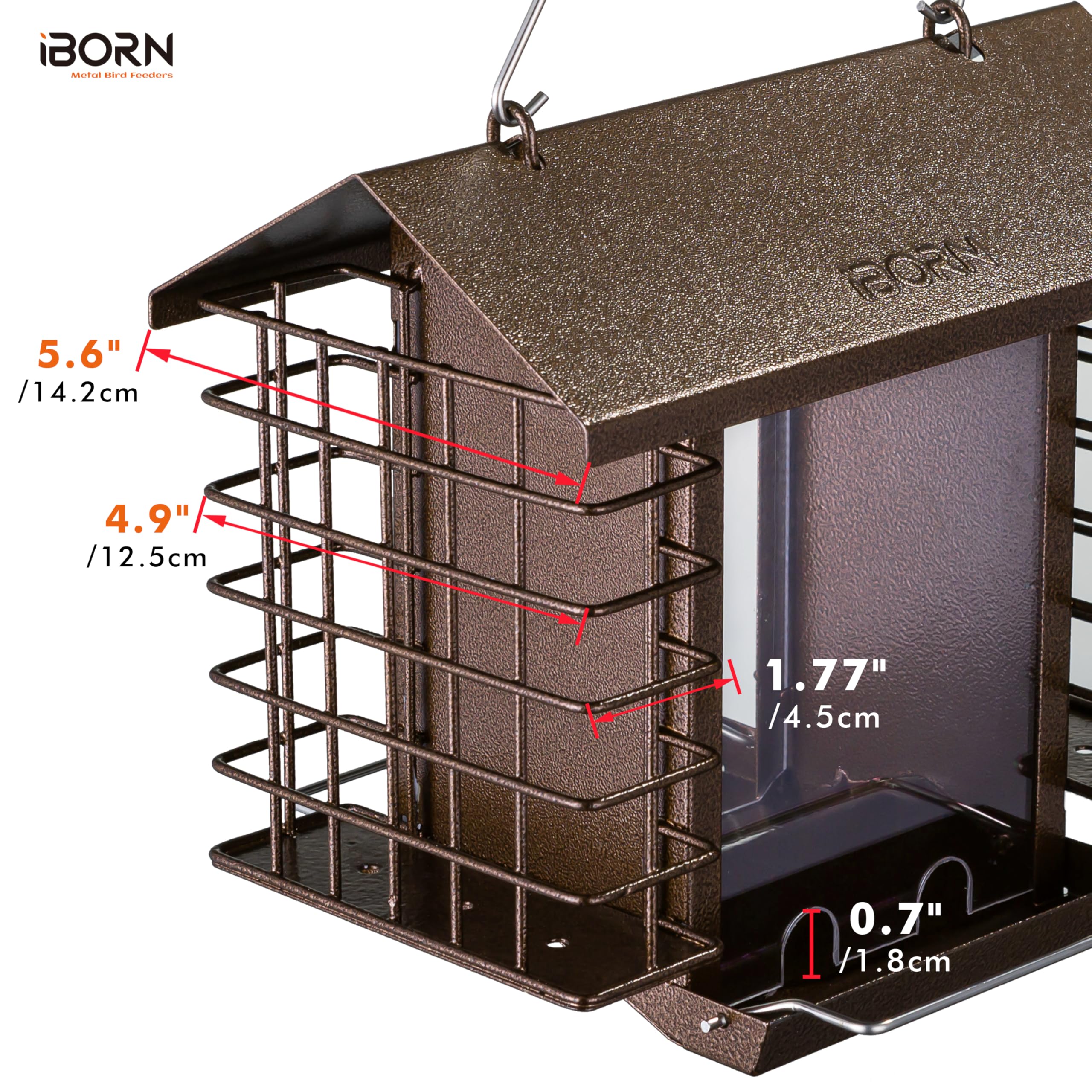 iBorn easy-refill design enables quick and clean topping up