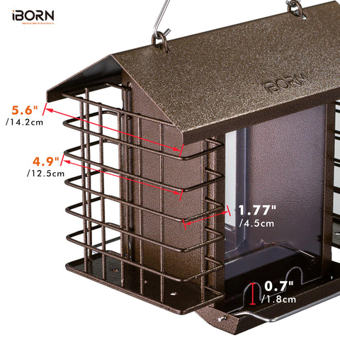 iBorn easy-refill design enables quick and clean topping up