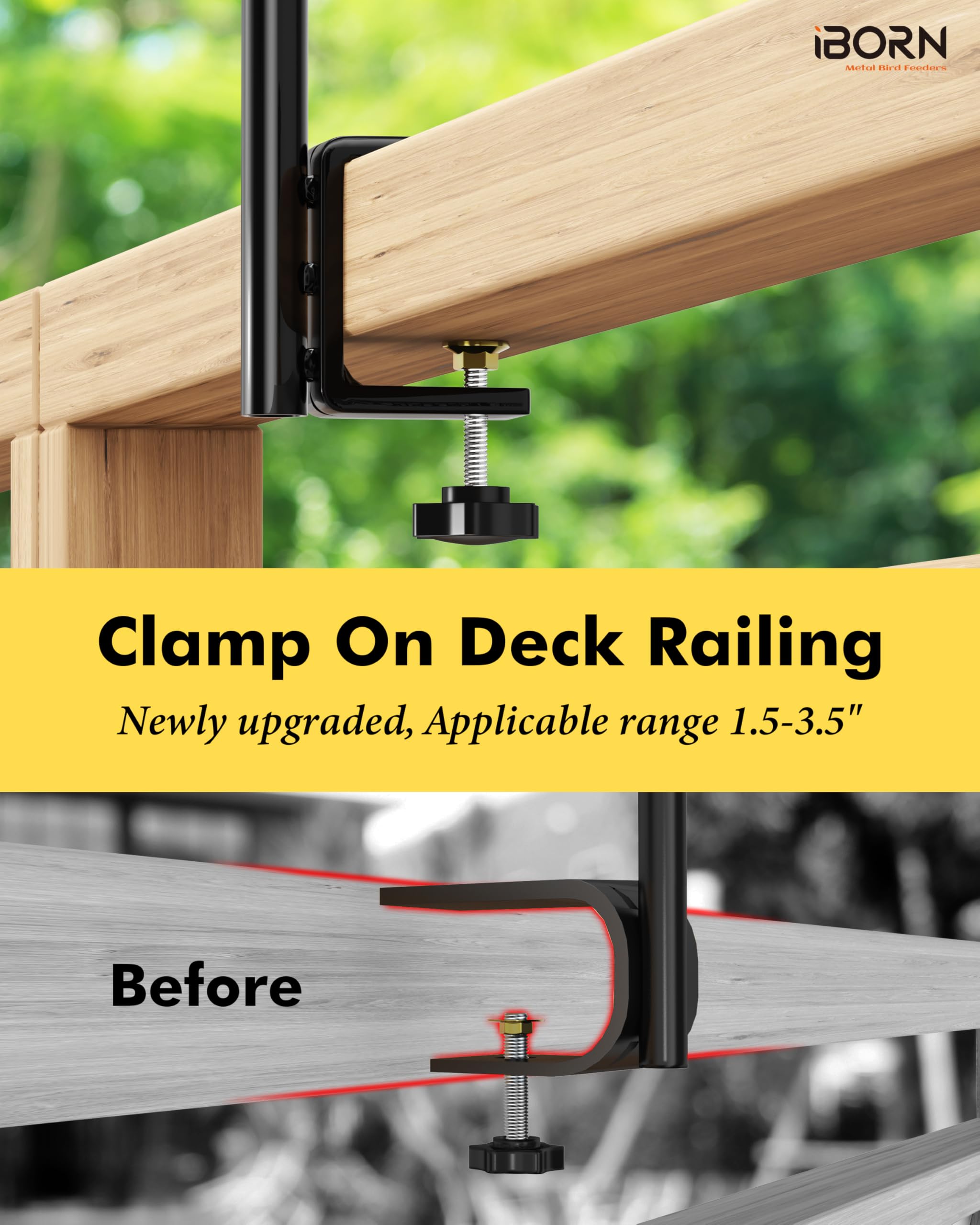 iborn versatile multi-hook pole blends with modern or country styles