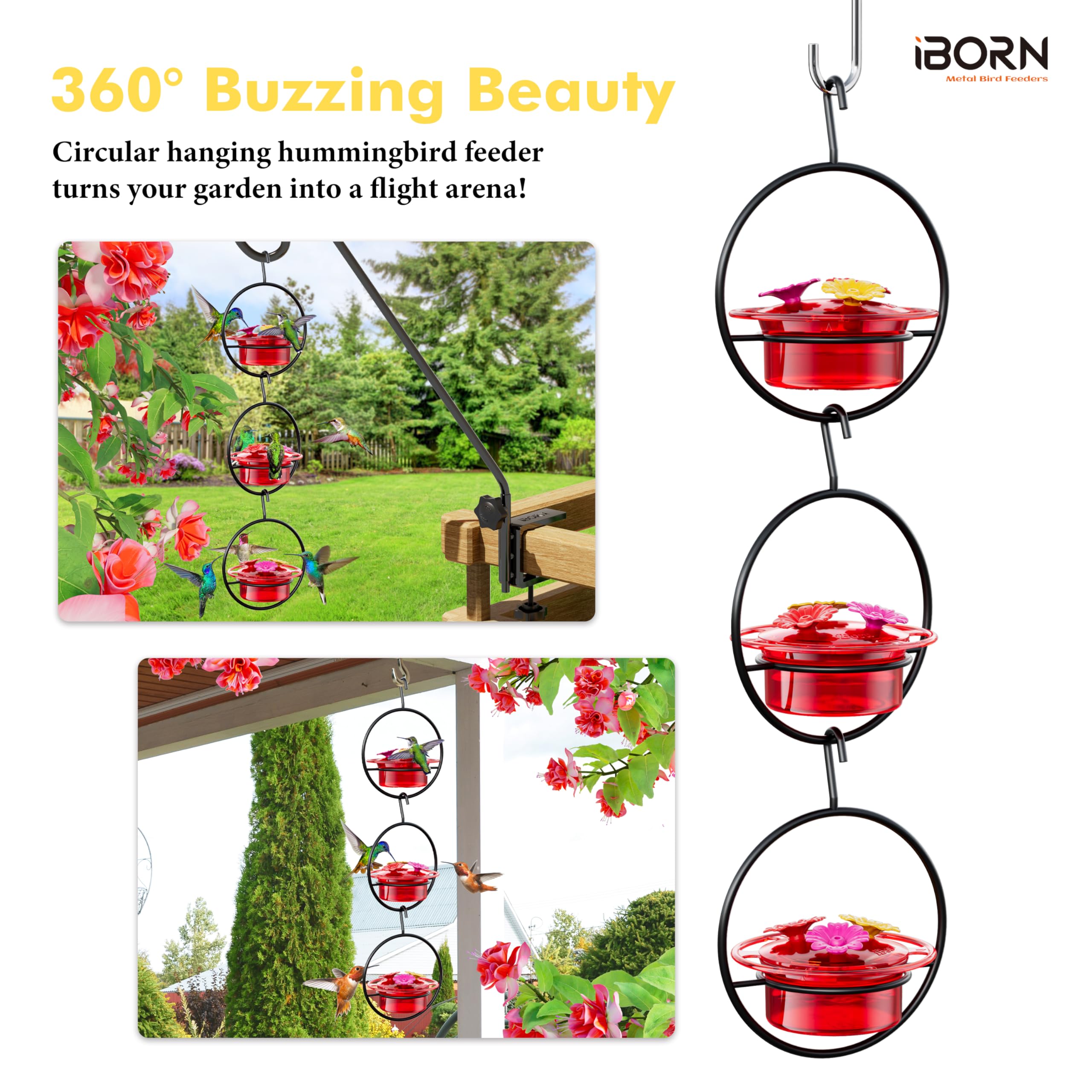iborn BPA-free eco-safe material feeder for safe, worry-free feeding