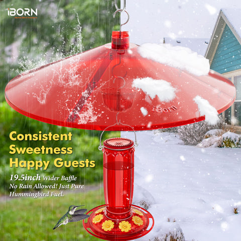 iBorn chew-proof PC material ensures durable outdoor use