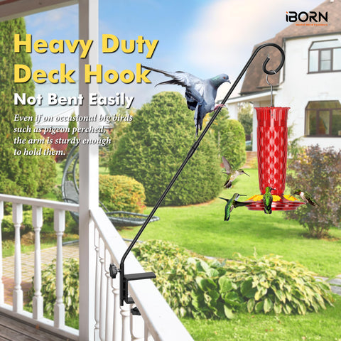iBorn anti-scratch gasket protects railing contact during installation.